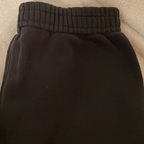 5T Garanimals black fleece lined gathered waist sweat pants - Picture 2 of 13